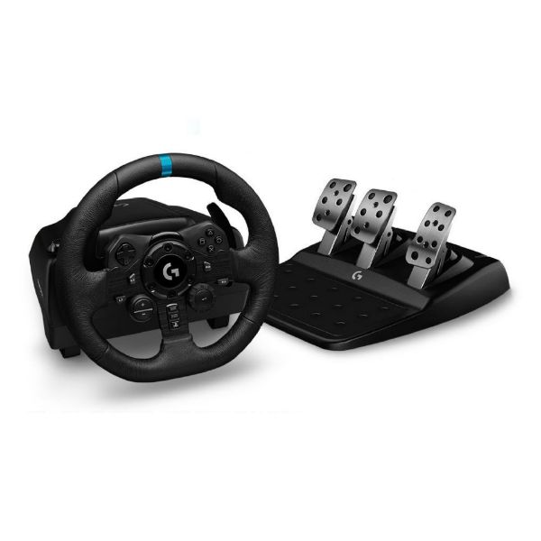圖片 【羅技Logitech G】G923 賽車模擬電競方向盤