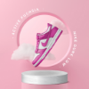 圖片 NICEDAY 代購 Nike Dunk Low Active Fuchsia 熊抱哥 女鞋 FJ0704-100