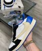圖片 iSNEAKERS｜ Travis Scott Fragment Air Jordan 1 藤原浩倒勾 閃電藍 DM7866-140