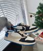 圖片 iSNEAKERS｜ Travis Scott Fragment Air Jordan 1 藤原浩倒勾 閃電藍 DM7866-140