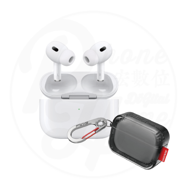 圖片 AirPods Pro 2+Skinarma耳機保護殼(隨機顏色)