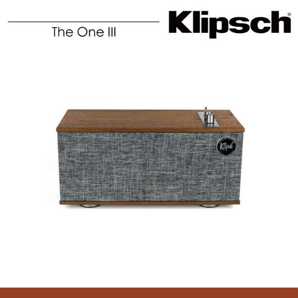圖片 Klipsch 古力奇 The One III 藍牙喇叭，木紋色
