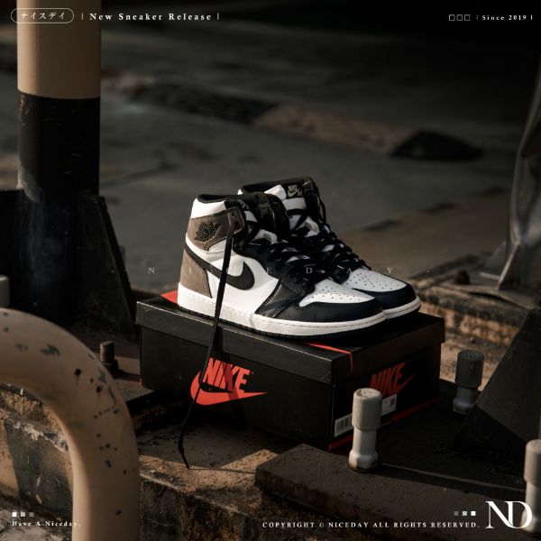 圖片 NICEDAY 代購 Nike Air Jordan 1 Mocha 摩卡 喬丹 一代 555088-105