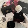圖片 CHANEL COCO 荔枝牛皮釦式零錢包