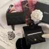 圖片 CHANEL COCO 荔枝牛皮釦式零錢包