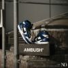 圖片 NICEDAY 代購 Nike Dunk High X Ambush 皇家藍 男女鞋 藍白 聯名 CU7544-400