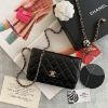 圖片  CHANEL 23C黑金足球金球 WOC