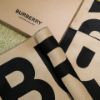 圖片 BURBERRY 雙面圍巾 棕 黑 