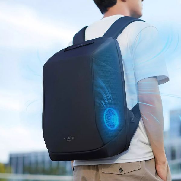 圖片 小米有品 KORIN 闊雲零感追風者雙肩包玄黑Z-01 後背包