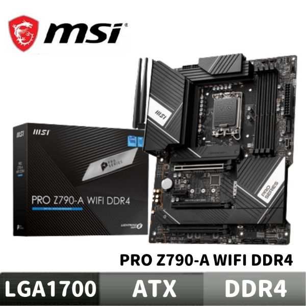 圖片 MSI 微星 PRO Z790-A WIFI DDR4 主機板