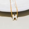 圖片 Hermes MINI POP H 項鍊 白金 