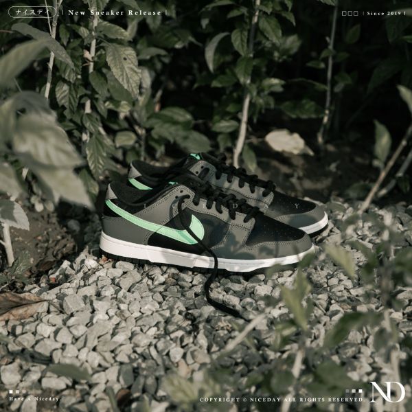 圖片 NICEDAY 代購 Nike Dunk Low 黑森林 蒂芬妮綠 黑魂  黑綠 男 FB3359-001