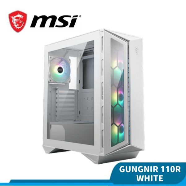 圖片 MSI 微星 MPG GUNGNIR 110R WHITE 電競機殼
