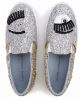 圖片 Chiara Ferragni CF870 金銀配色眨眼厚底樂福鞋 EU 35/36/37/38