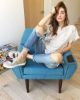 圖片 Chiara Ferragni CF870 金銀配色眨眼厚底樂福鞋 EU 35/36/37/38