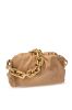 圖片 Bottega Veneta 620230 BV Chain Pouch 玫瑰金鍊雲朵包 杏桃色