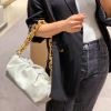 圖片 Bottega Veneta 620230 BV Chain Pouch 金鍊雲朵包 白色