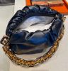 圖片 Bottega Veneta 620230 BV Chain Pouch 金鍊雲朵包 黑色
