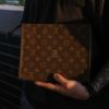 圖片 LV Poche toilette nm 老花紋 手拿包 