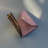 圖片 LV victorine wallet 粉紅色 三折短夾 老花紋
