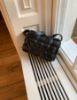 圖片 Bottega Veneta  591970 BV Padded Cassette 編織小羊皮包 黑色