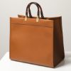 圖片 Fendi 8BH372 大款 Sunshine Shopper 小牛皮購物包 棕色﻿