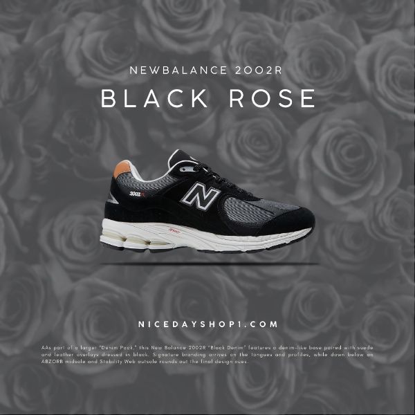 圖片 NICEDAY 現貨 New Balance 2002r 黑灰 黑白 麂皮 男女 M2002REB