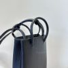 圖片 Balenciaga logo Shopping 黑色皮革手機包