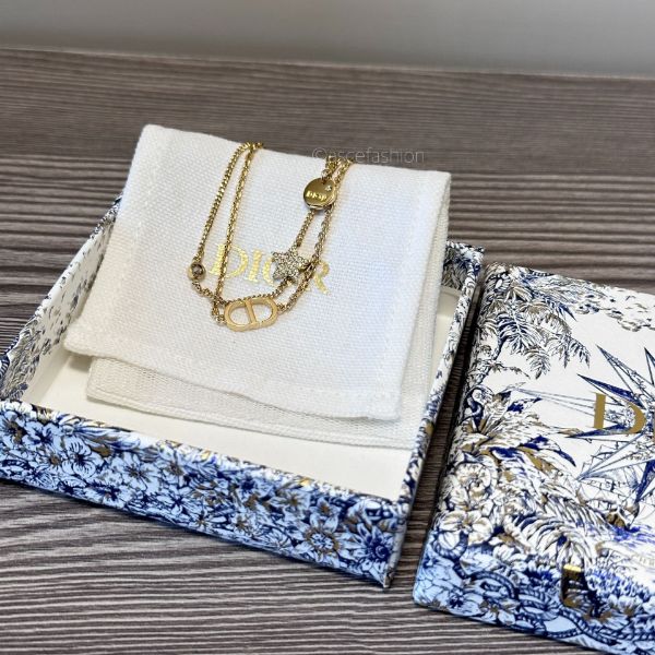 圖片 Dior Petit CD 金色雙鍊手鍊
