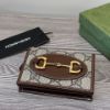 圖片 Gucci 1955 Horsebit 棕色老花零錢袋短夾