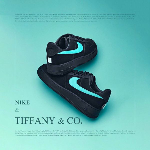 圖片 NICEDAY 代購 Nike Air Force 1 Low Tiffany & Co. 1837 蒂芬妮 DZ1382-001