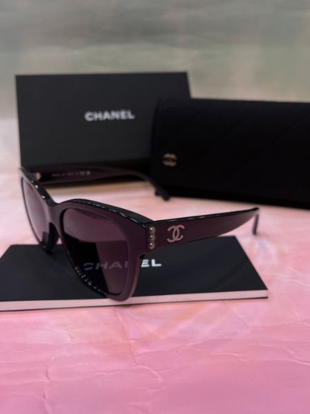 圖片 【現貨】麗睛眼鏡Chanel【可刷卡分期】香奈兒 CH5482H 灰黑色 太陽眼鏡 小香眼鏡 香奈兒墨鏡 香奈兒熱賣款