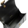圖片 Balenciaga 592833 Hourglass XS Box小牛皮沙漏包 黑色
