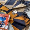 圖片 Hermès 100%羊絨幾何流蘇圍巾
