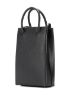 圖片 Balenciaga 593826 Shopper 小牛皮購物袋迷你肩背包 黑色