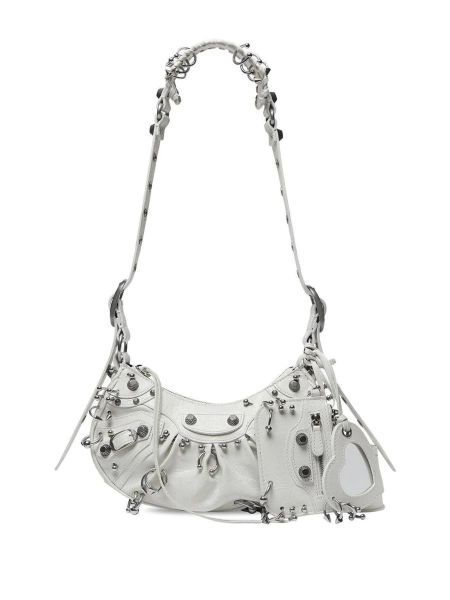 圖片 Balenciaga 671309 Le Cagole XS 穿環羔羊皮單肩包
