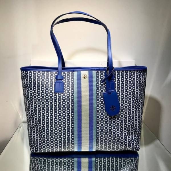 圖片 Tory Burch Gemini Link 大款托特包 藍色 