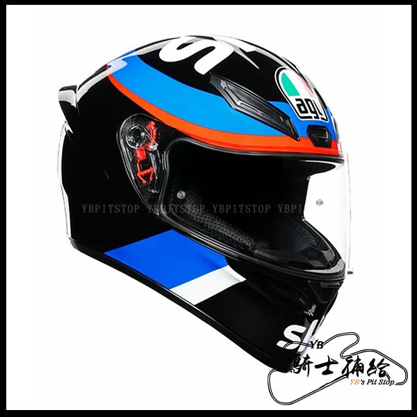 圖片 AGV K-1 VR46 SKY RACING TEAM 亞洲版 K1 2021 新款 Moto2 天空車隊
