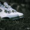 圖片 NICEDAY 代購 Air Jordan 4 Oil Green 橄欖綠 女鞋 AQ9129-103