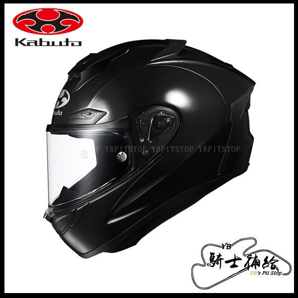 圖片 OGK KABUTO F17 素色 亮黑 頂級款 全罩 安全帽 日本 F-17
