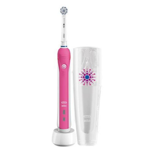 圖片 德國百靈 Oral-B 3D敏感護齦電動牙刷 PRO2000P-粉紅〈有點厲害-零卡分期〉Z-152-3050003123P