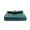 圖片 Bvlgari Serpenti Reverse三折釦式零錢袋短夾(292576-翡翠綠)