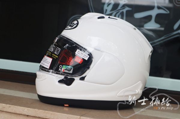 圖片 ARAI RX-7X 素色 Glass White 珍珠白 亮面 全罩 安全帽 RX7X SNELL