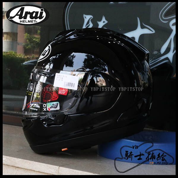 圖片 ARAI RX-7X 素色 Black 黑 亮面 全罩 安全帽 RX7X SNELL