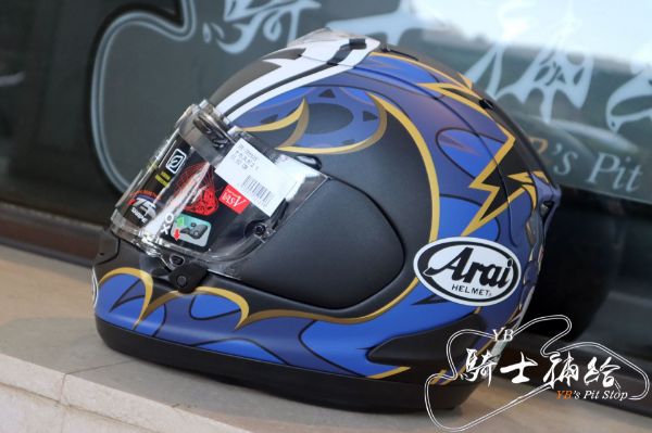 圖片 ARAI RX-7X NAKASUGA 21 中須賀 消光 全罩 安全帽 RX7X SNELL