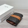 圖片 Celine Strap 棕色老花三折短夾