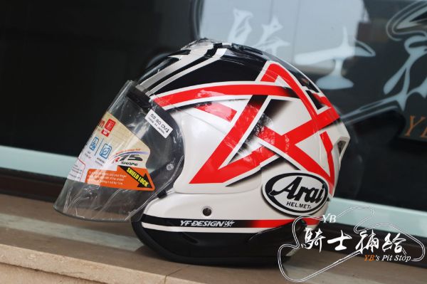 圖片 ARAI VZ-RAM NAKANO 五芒星 限量 頂級 3/4 半罩 安全帽 VZ RAM