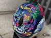 圖片 ARAI VZ-RAM ORIENTAL Flat Blue 消光藍 浮世繪 半罩 VZ RAM