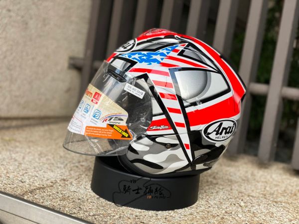 圖片 ARAI VZ-RAM HAYDEN LAGUNA 海登 頂級 3/4 半罩 安全帽 VZ RAM