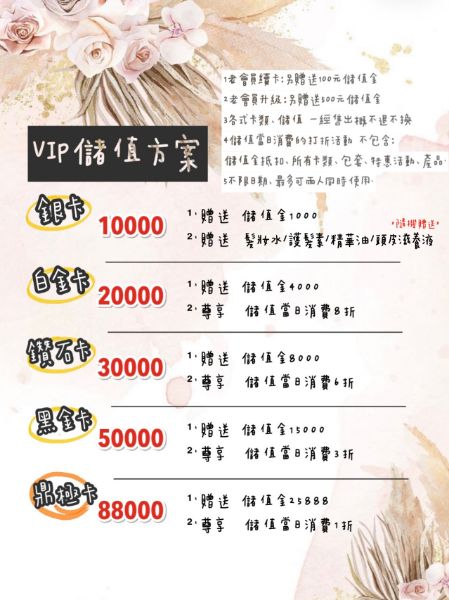 圖片 VIP儲值方案（銀卡 一萬）